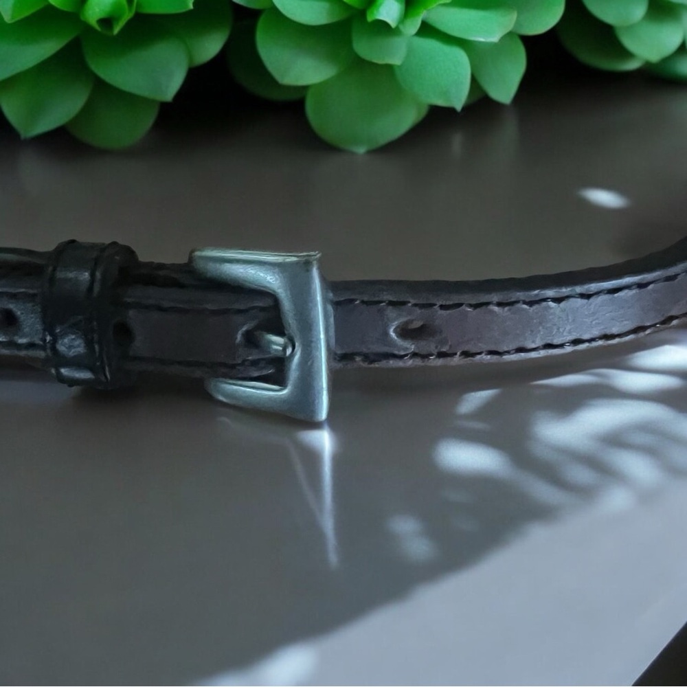 💖 Vintage Gap Leather Braided Belt 💖